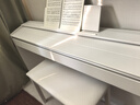 卡西歐（CASIO）立式電鋼琴PX870/APS200專業(yè)演奏考級培訓(xùn)智能教學(xué)88鍵重錘 PX-870白色+雙人琴凳+耳機(jī) 曬單實(shí)拍圖