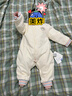 babylove【彩虹全能衣】嬰兒連體衣秋冬寶寶恒溫薄夾棉羊毛保暖哈衣爬服 曬單實(shí)拍圖