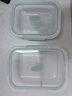 京東京造 飯盒 保鮮冰箱收納玻璃食品級上班專(zhuān)用【可微波爐】1040ml+700ml 曬單實(shí)拍圖