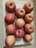 京鮮生 煙臺(tái)紅富士蘋果 凈重5斤  單果190g起 中秋水果禮盒 曬單實(shí)拍圖