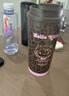 野獸派家居（tbh）水杯三麗鷗Hello Kitty不銹鋼保溫杯便攜隨行杯喝水杯子 Kitty不銹鋼保溫隨行杯 粉可可 480ml 含mini收納包掛件 曬單實(shí)拍圖