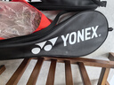 YONEX尤尼克斯羽毛球拍天斧進(jìn)攻高磅全碳素進(jìn)階AX10白亮黑已穿線(xiàn)附手膠 曬單實(shí)拍圖