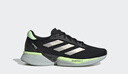 adidas領航系列Supernova Eterno舒適隨心暢跑慢跑鞋男女阿迪達斯   黑色/亮金屬鐵灰/綠   44 曬單實拍圖