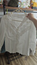 Olrain歐芮兒法式白色襯衫春秋女裝荷葉領(lǐng)刺繡鏤空襯衣氣質(zhì)通勤 白色 S 曬單實(shí)拍圖