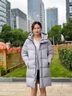 高梵黑金鵝絨服機能5.0羽絨服2025冬季新款女士中長(cháng)款加厚防寒服外套 紫金3號 M (130-150斤 飛天鵝絨266g) 曬單實(shí)拍圖