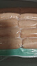 安井 火山石烤腸原味1斤500g 10根肉腸熱狗香腸 油炸燒烤火鍋脆皮地道 曬單實(shí)拍圖