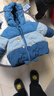 巴拉巴拉嬰兒羽絨服男女童冬季外套撞色萌趣200424107205 曬單實(shí)拍圖