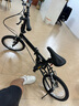 大行（DAHON）KT610折疊自行車(chē)16英寸單速男女學(xué)生上班上學(xué)城市通勤單車(chē) 黑色 曬單實(shí)拍圖