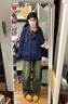 真維斯（JEANSWEST）酒紅色衛衣外套女春秋季2025新款寬松休閑開(kāi)衫小個(gè)子連帽短上衣潮 曬單實(shí)拍圖