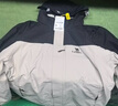 駱駝（CAMEL）戶(hù)外沖鋒衣 三合一加絨加厚防水情侶款外套登山服裝 A9W214119A 曬單實(shí)拍圖