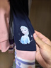 迪士尼女童打底褲春秋外穿愛(ài)莎女童褲子秋季寶寶秋裝女SP97830 藏青 120 曬單實(shí)拍圖