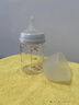貝親（Pigeon）PPSU寬口徑雙把手奶瓶240ml M號奶嘴 3個(gè)月+ AA270 曬單實(shí)拍圖