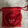 周大福中國風(fēng) 優(yōu)雅大方 紅玉髓彈力繩手鏈手串送禮 EOV1 17.50cm 曬單實(shí)拍圖