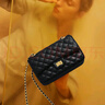 蔻一（Cnoles）包包女包高端女士單肩包鏈條斜挎包大容量小方包生日禮物送女友 曬單實(shí)拍圖