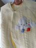 babylove嬰兒連體衣秋冬純棉可愛寶寶哈衣爬服新生兒夾棉保暖衣服秋冬裝 曬單實拍圖