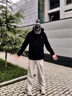 安踏外套秋季男士運動(dòng)夾克新款風(fēng)衣開(kāi)衫連帽衛衣男休閑百搭通勤衣服 標準黑 【百搭連帽款】 XL (180) 適合140-160斤 曬單實(shí)拍圖
