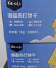 KE·OLA 海鹽蘇打餅干1kg 0蔗糖休閑零食約33小包 曬單實(shí)拍圖