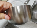 美廚（maxcook）316L不銹鋼碗 湯碗雙層隔熱 飯碗餐具面碗12cm 3只裝MCWA8908 曬單實(shí)拍圖