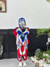 ULTRAMAN奧特曼衣服男童加絨加厚發(fā)光冬裝兒童賽羅男孩冬季套裝蜘蛛俠童裝 【澤塔】（發(fā)光眼鏡胸燈） 120 【建議身高110-120cm】 曬單實(shí)拍圖