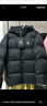 駱駝（CAMEL）火山羽絨服男女同款輕薄羽絨服男鴨絨面包服情侶外套冬季 幻影黑 男款,7089H XL 曬單實(shí)拍圖