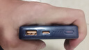 華為【3C認證】可上飛機12000mAh 66W多協(xié)議雙向超級快充移動電源充電寶旗艦手機原裝電芯安全可靠藍色 曬單實拍圖