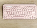 羅技（Logitech）K380 鍵盤(pán) 藍牙辦公鍵盤(pán) 無(wú)線(xiàn)鍵盤(pán) 女友 便攜超薄鍵盤(pán) 筆記本鍵盤(pán) 茱萸粉 曬單實(shí)拍圖