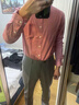 RUNNING HIGH 品牌格子長(zhǎng)袖襯衫男2025新款商務(wù)休閑西裝內(nèi)搭抗皺襯衣春秋 黑色 M 建議115斤以下 曬單實(shí)拍圖