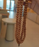 自由說(shuō)小金剛菩提手串爆肉雙蛇紋五六瓣文玩佛珠手鏈男女108顆盤(pán)玩把件 108顆 曬單實(shí)拍圖