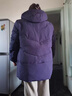 俞兆林（YUZHAOLIN）中老年媽媽羽絨棉服女短款老太太加肥加大奶奶冬裝母親節禮物衣服 紫紅色 3XL 建議110-130斤 曬單實(shí)拍圖