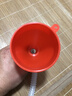 保聯(lián)加油漏斗汽車(chē)摩托車(chē)專(zhuān)用塑料加機油過(guò)濾漏斗貨車(chē)加尿素加汽油油漏 紅色漏斗 帶軟管 曬單實(shí)拍圖