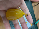歐采妮（OUCERNY）天然蜜蠟吊墜女款雞油黃紅琥珀滿(mǎn)蜜水滴項鏈男款孤品送老婆禮物 此款隨機發(fā) 約9-10g擇優(yōu)發(fā)貨 曬單實(shí)拍圖