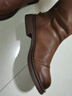 百麗真皮時(shí)裝靴2025冬新彈力短靴瘦瘦靴B1538DD5 元氣米 40 曬單實(shí)拍圖