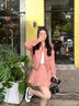 酷奇袋鼠（KUQIDAISHU）手提小方包包女包2025潮時(shí)尚菱格鏈條包小香風(fēng)百搭ins斜挎包 星耀黑 包包+斜跨肩帶 曬單實(shí)拍圖
