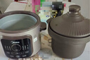 美的（Midea）快燉電燉鍋電砂鍋 陶瓷全自動(dòng)450W雙環(huán)火智能燉湯盅煲湯紫砂鍋煮粥7L電熱鍋一體多功能鍋 DGE65J56 曬單實(shí)拍圖