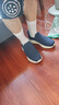斯凱奇（Skechers）閃穿鞋男鞋秋季休閑健步鞋一腳蹬運動(dòng)鞋百搭軟底布鞋118306 曬單實(shí)拍圖