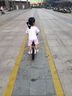 鳳凰（Phoenix）平衡車(chē)兒童平衡車(chē)1-3歲鳳凰兒童平衡車(chē)4-6歲寶寶平衡車(chē)兒童滑步車(chē) 14寸公主粉丨一體輪+閃光燈+禮包 曬單實(shí)拍圖