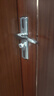 虎頓（HOTUN）家用免改孔臥室木門(mén)鎖房間門(mén)把手鎖室內門(mén)鎖可調節鎖具KTS02-M160 曬單實(shí)拍圖