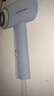 康夫（CONFU）電吹風(fēng)機家用學(xué)生宿舍專(zhuān)用800w小功率速干小型便攜式迷你折疊吹風(fēng)筒KF-3152A霧嶼藍 曬單實(shí)拍圖