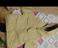 巴拉巴拉兒童棉服嬰兒棉襖冬裝保暖女童棉衣保暖甜美法式 卡其色-花朵絎縫-50632 73 曬單實(shí)拍圖