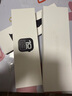 Apple/蘋(píng)果 Watch Series 10 智能手表GPS款46毫米亮黑色鋁金屬表殼黑色運動(dòng)型表帶M/L MX273CH/B 曬單實(shí)拍圖