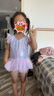 佑游兒童泳衣女孩泡溫泉泳衣小童嬰幼兒連體游泳四件套31605美人魚(yú)XL 曬單實(shí)拍圖