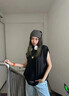 文枝掛耳面罩女冬季護頸脖套騎車(chē)擋風(fēng)保暖多用圍脖加厚護臉圍巾口罩 掛耳面罩-深灰色 【四合一保暖/升級加絨加厚】 曬單實(shí)拍圖