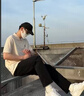 軒森圖（XUANSENTU）怪獸實(shí)驗室柳葉彎刀黑牛男款腿粗屁股大直筒胖子大碼微喇牛仔褲子 黑色（升級款） 【高品質(zhì)】 5XL (195) 195至215斤可穿 曬單實(shí)拍圖