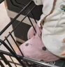 巴厘小豬寶寶褲子秋冬高腰護(hù)肚嬰幼兒保暖褲夾絲加厚男女童打 檀粉 80 cm 曬單實(shí)拍圖