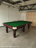 PNT臺球桌【送貨包安裝】標準中式黑八大理石成人家用高檔球房用 9尺 大理石球桌【棕色經(jīng)典款】 曬單實(shí)拍圖