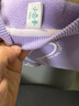 茵曼（INMAN）女童兔子印花衛衣兒童2025春秋新款紫色亮片蝴蝶結長(cháng)袖上衣女寶寶 冬款-紫色F3834150A 140 曬單實(shí)拍圖