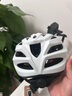 喜德盛（xds）公路山地自行車水壺架擋泥板鎖打氣筒車前包坐墊套頭盔尾燈配件 白色頭盔 L碼 推薦頭圍59-61CM 曬單實(shí)拍圖