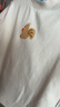 迷你巴拉巴拉嬰兒寶寶男女童長(zhǎng)袖T恤2025冬新款聯(lián)名半高領(lǐng)打底衫 奶白10504 90 曬單實(shí)拍圖