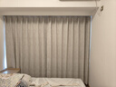 金蟬窗簾遮光臥室客廳全屋定制套餐紹興柯橋窗簾窗紗軌道整套上門(mén)安裝 曬單實(shí)拍圖