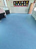 商用pvc塑膠地板革幼兒園醫院水泥地直接鋪加厚防滑耐磨地膠地墊 2.0厚藍色水磨石（4平起發(fā)） 平方 曬單實(shí)拍圖